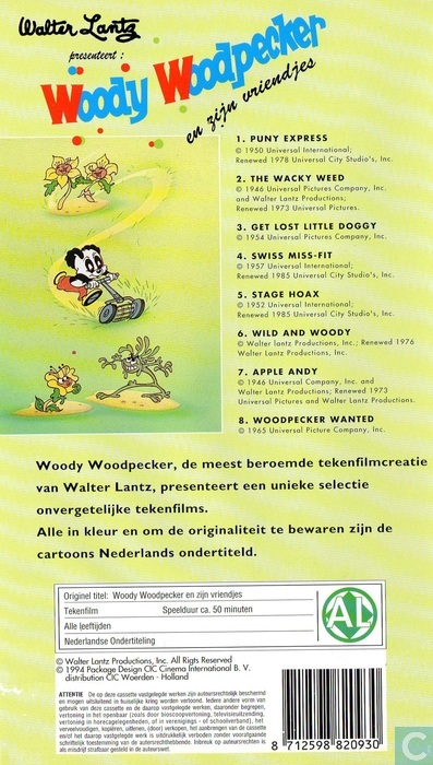 woody woodpecker dvd wiki